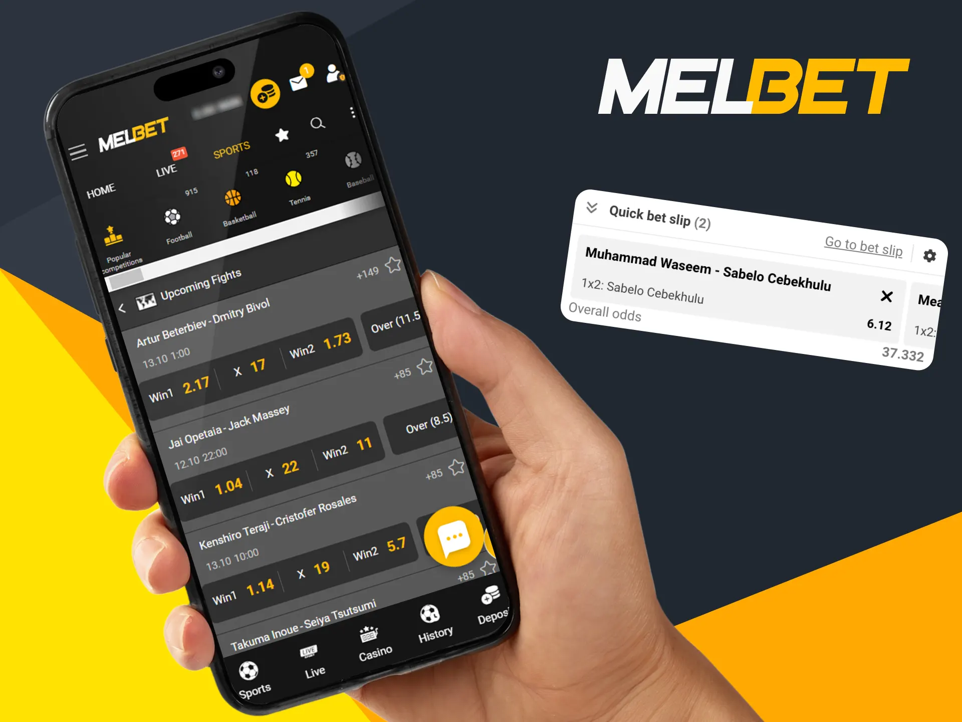 Battles in this section are constantly updated, earn real money on Melbet website.